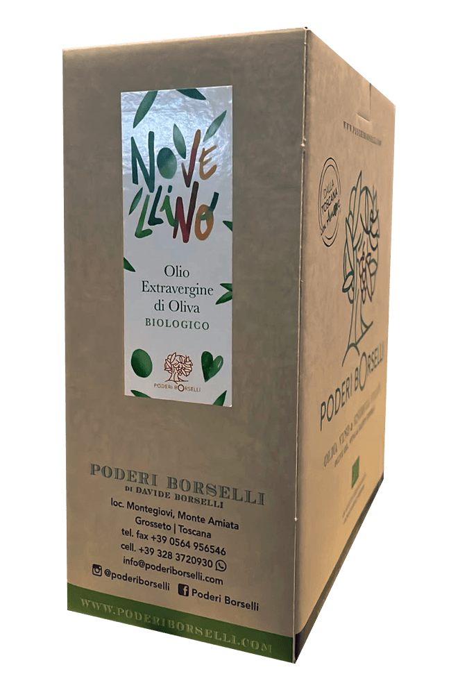 Novellino - Bag In Box di olio nuovo 2026 biologico